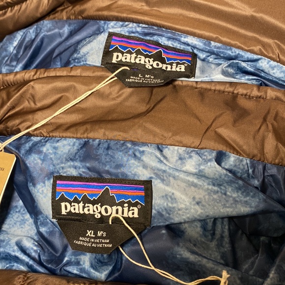 NEW 2022 Patagonia men’s Nano puff jacket XL & L Reg fit cone brown NWT perfect - Picture 8 of 14
